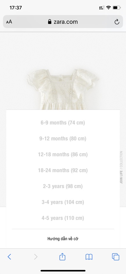 Váy ren trắng Zara hè 2020 vợt sale