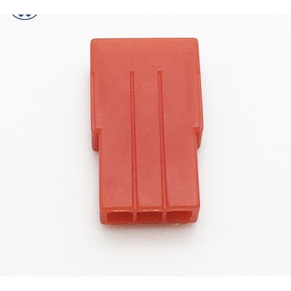 Bộ giắc pha cos, xinhan (nhựa đỏ đầu cái, cos xi nhan xe máy)(10 bộ )