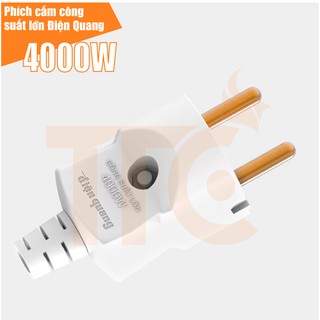 Set 5 Phích cắm công suất lớn Điện Quang ECO ĐQ EPR HP 2PN ECO (Màu ngẫu nhiên)