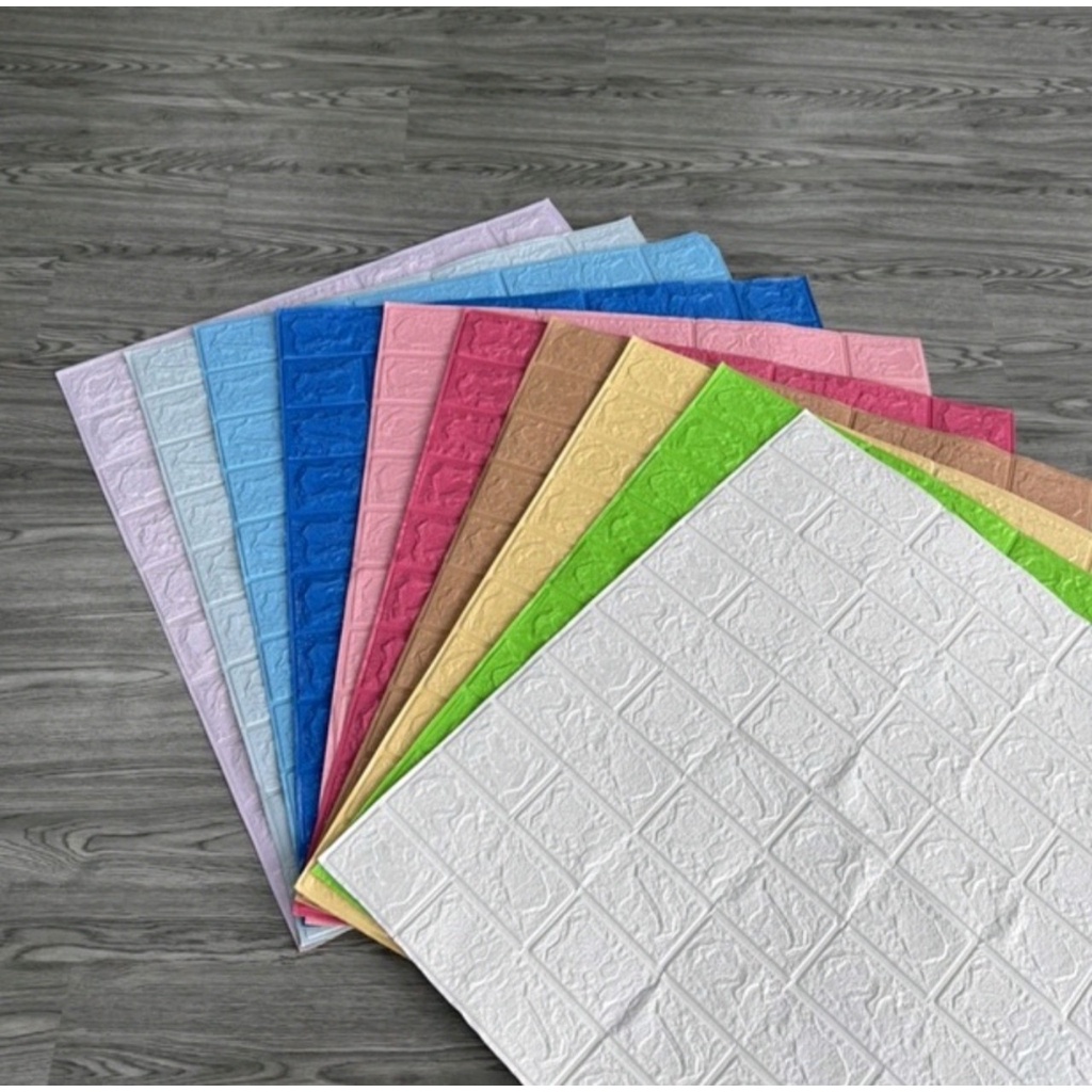 Xốp Dán Tường 3D Giả Gạch Chống Ẩm Cách Nhiệt 70x77cm Dày 3,5mm | BigBuy360 - bigbuy360.vn