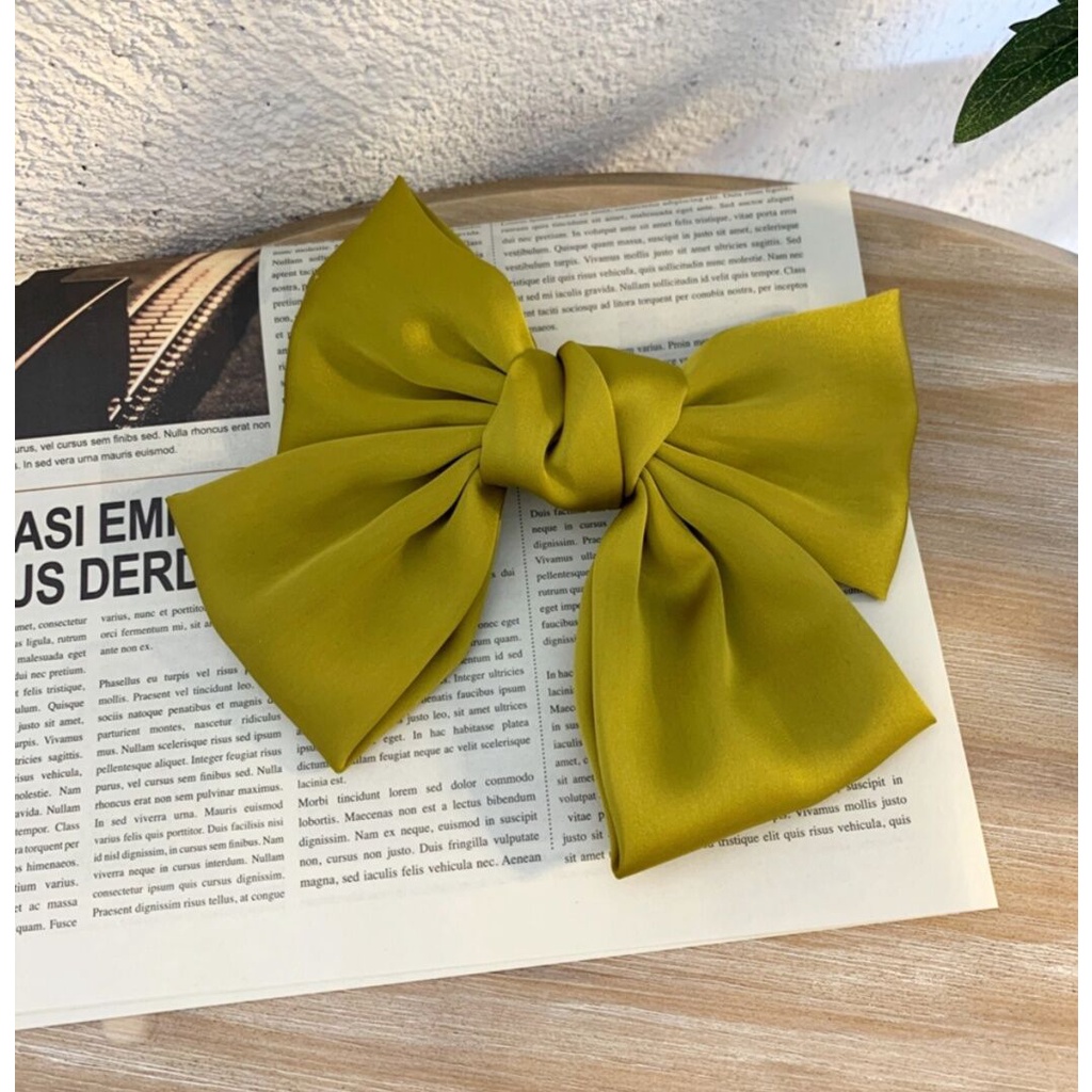 Kẹp Tóc Hình Nơ Lớn Dành Cho Nữ