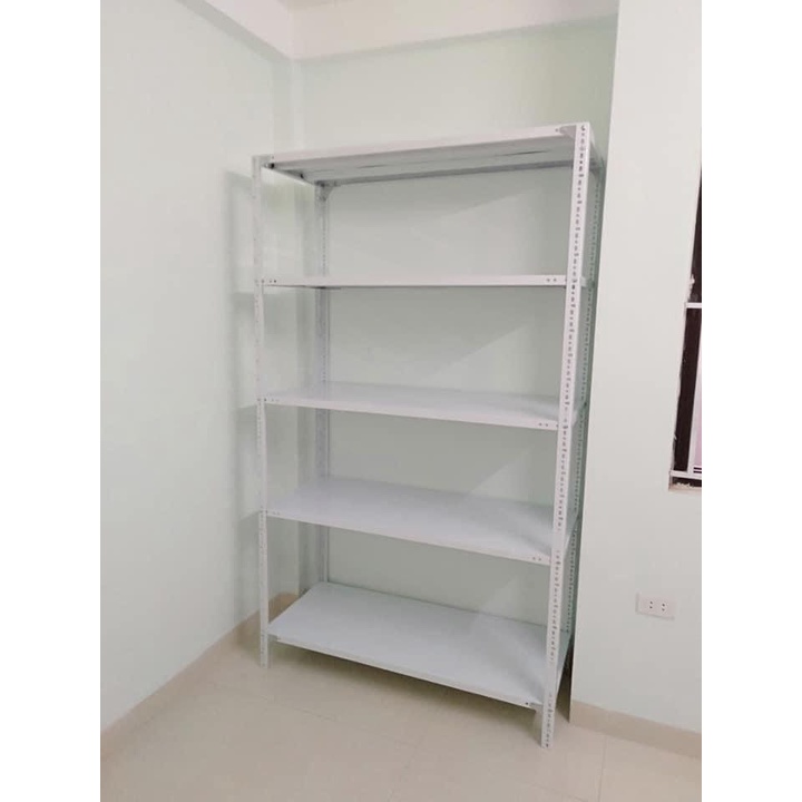 Kệ Sắt V Lỗ Đa Năng Dài 1,5m x Rộng 0,3m x Cao 1,5m-2m – 4,5 Tầng Lắp Ghép