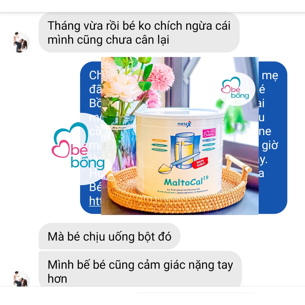 Bột dinh dưỡng Maltocal tăng cân cho bé từ 1 tuổi và người lớn