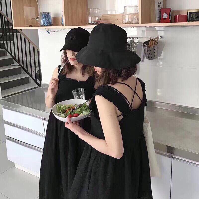 Combo 2 món đầm + maxi 2 dây bèo 2 màu