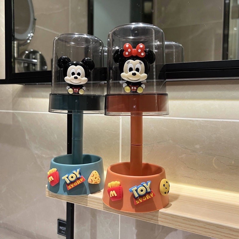 Giá Treo Bàn Chải Đánh Răng Và Cốc, Giá Để Bàn Chải Kèm Cốc Đánh Răng Tặng Kèm Sticker