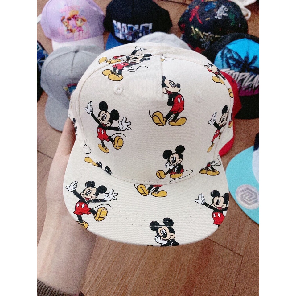 Mũ lưỡi trai cho bé trai 0m-6 tuổi Hm hình ngộ nghĩnh, Nón trẻ em hàng xuất kiểu dáng thời trang