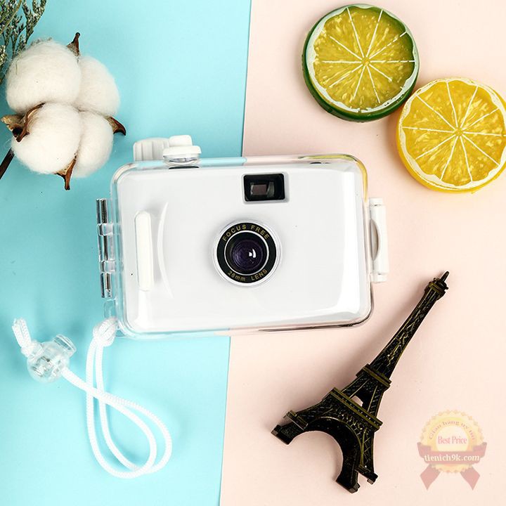 Máy ảnh Film Lomo Underwater mini du lịch chống nước tiện lợi nhiều màu hình thú Doraemon Kitty cầm tay