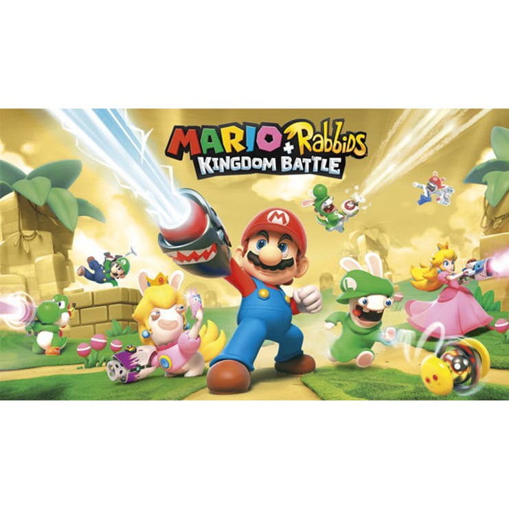 Băng game nintendo switch mario + rabbids : kingdom battle