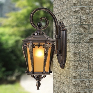 Đèn tường ngoài trời cổ điển chưa bao gồm bóng đèn W-0362