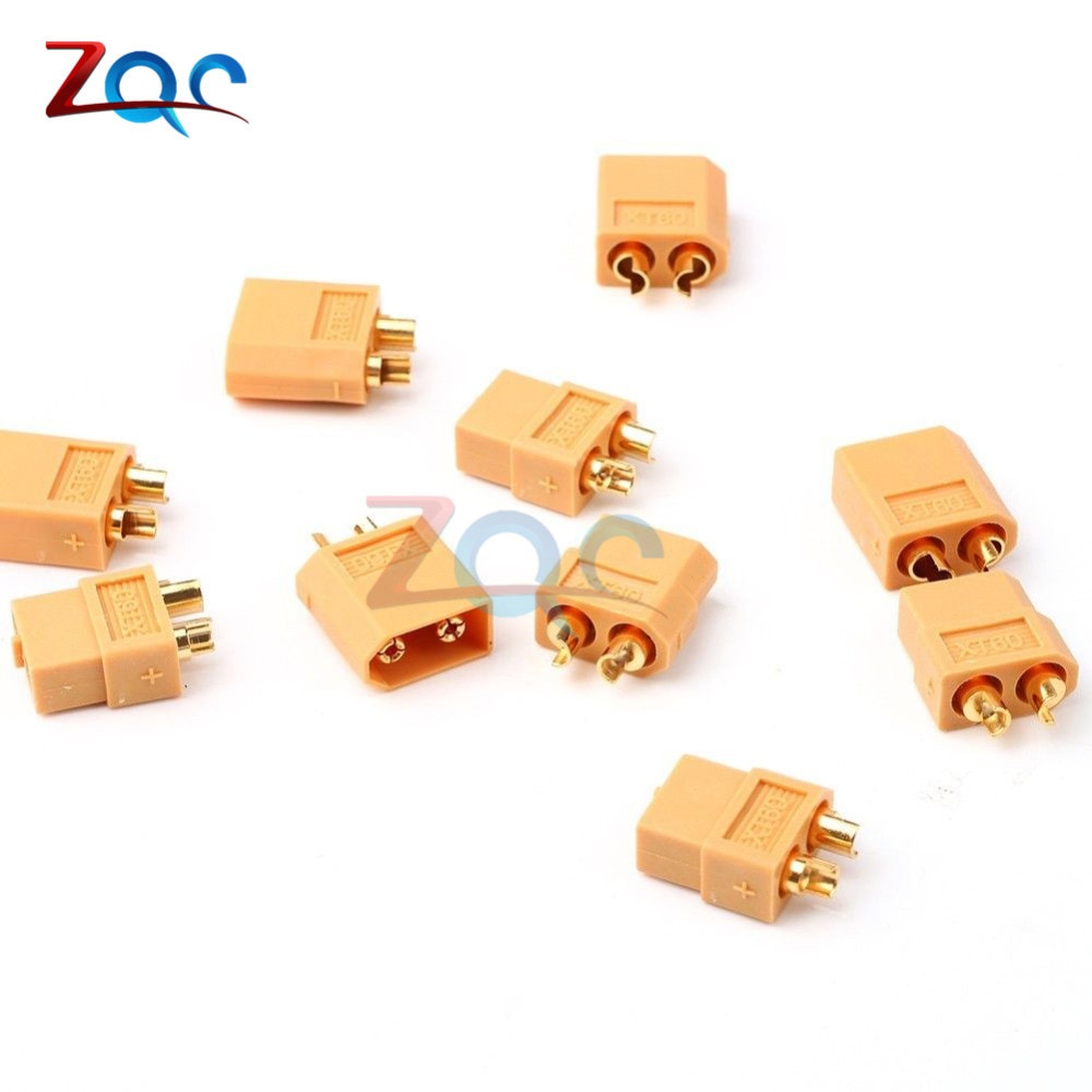 Bộ 5 cặp 10 đầu nối Xt60 Xt-60 cho pin Lipo Rc