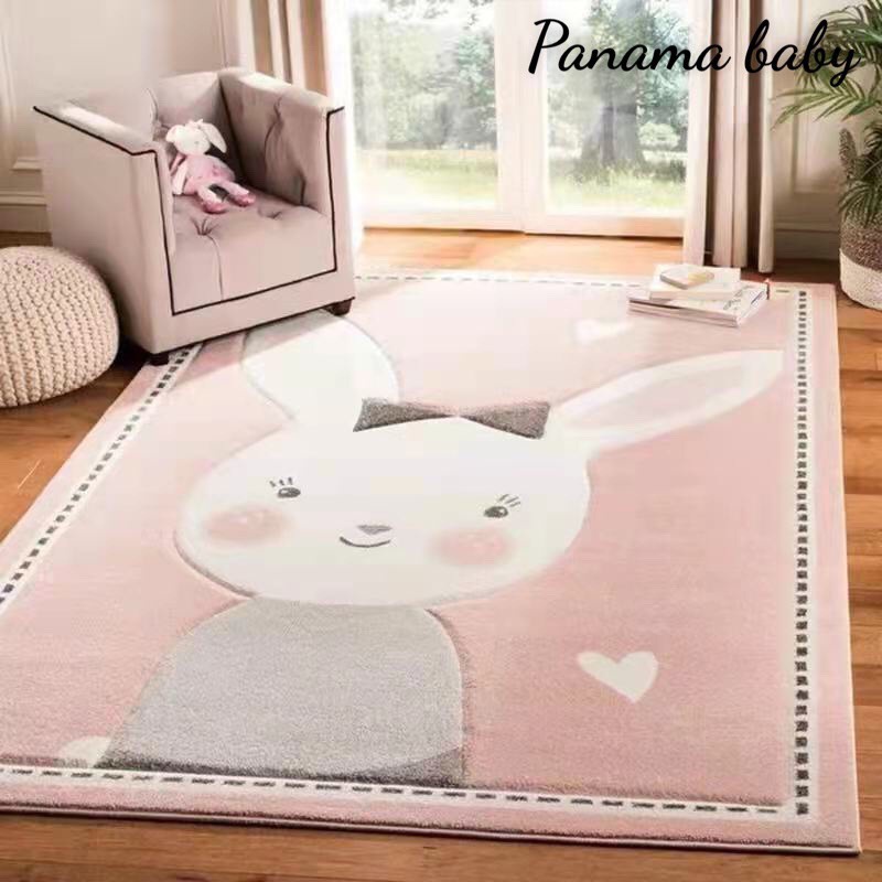 Thảm lông cừu PANAMA BABY 1m6x2m3 đẹp hoàn hảo, Thảm Lông tuyết sữa Mềm Mịn Chống Chơn Trượt