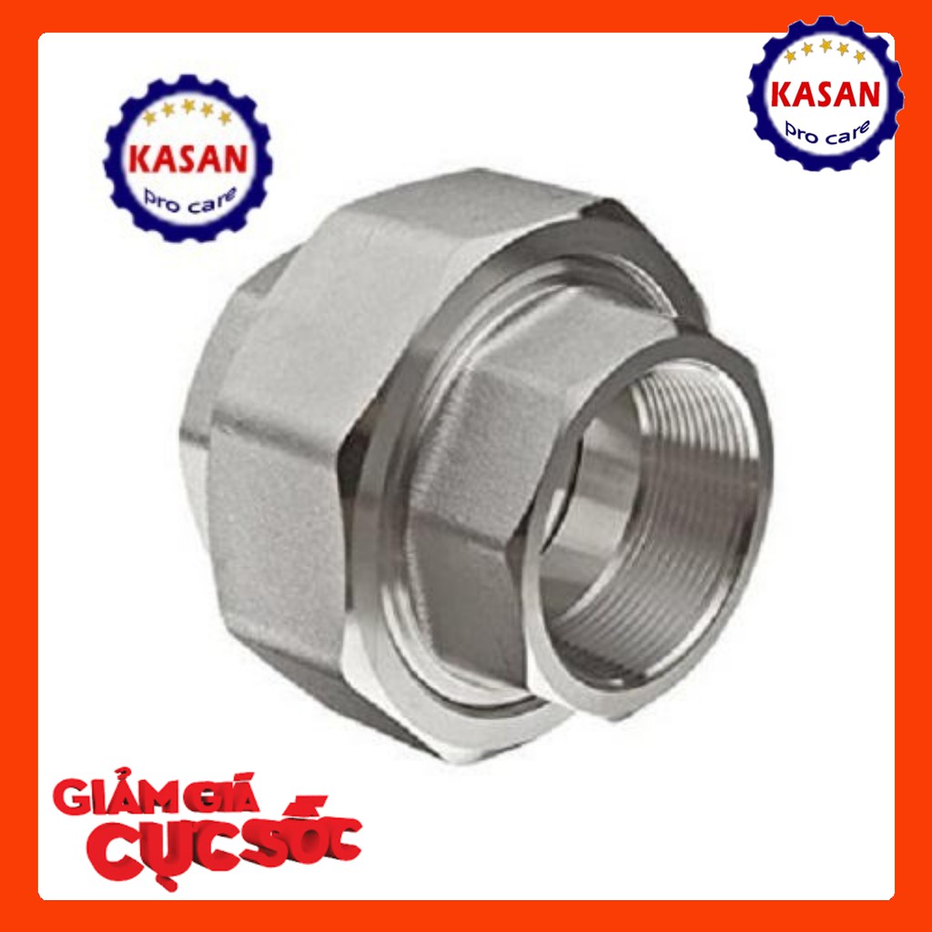 Rắc Co( nhông) giắc co inox 201🍁FREE SHIP🍁DN20 DN15