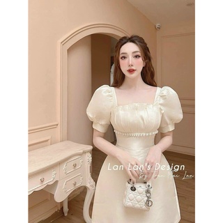 ĐẦM CỔ U VIỀN ĐÁ