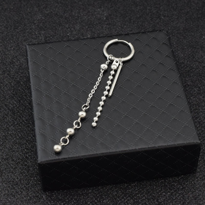 Bông Tai Chuỗi Hạt Tròn Phong Cách Halloween Độc Đáo