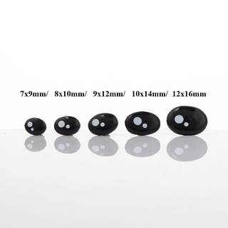 Set 20 Đôi Mắt Giả Màu Đen Cho Búp Bê
