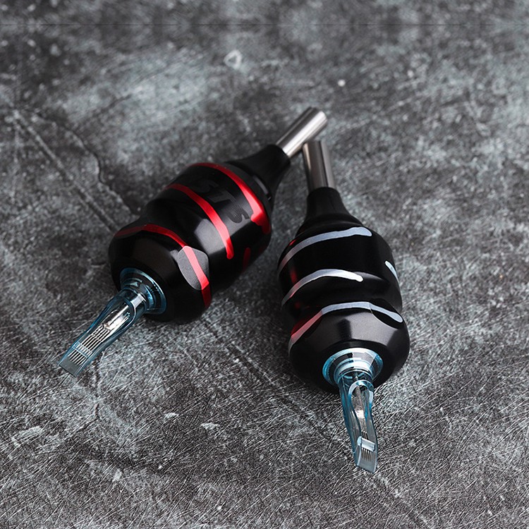 Tay Cầm Cho Kim Xăm Mạ Hai Màu 30mm Chuyên Nghiệp