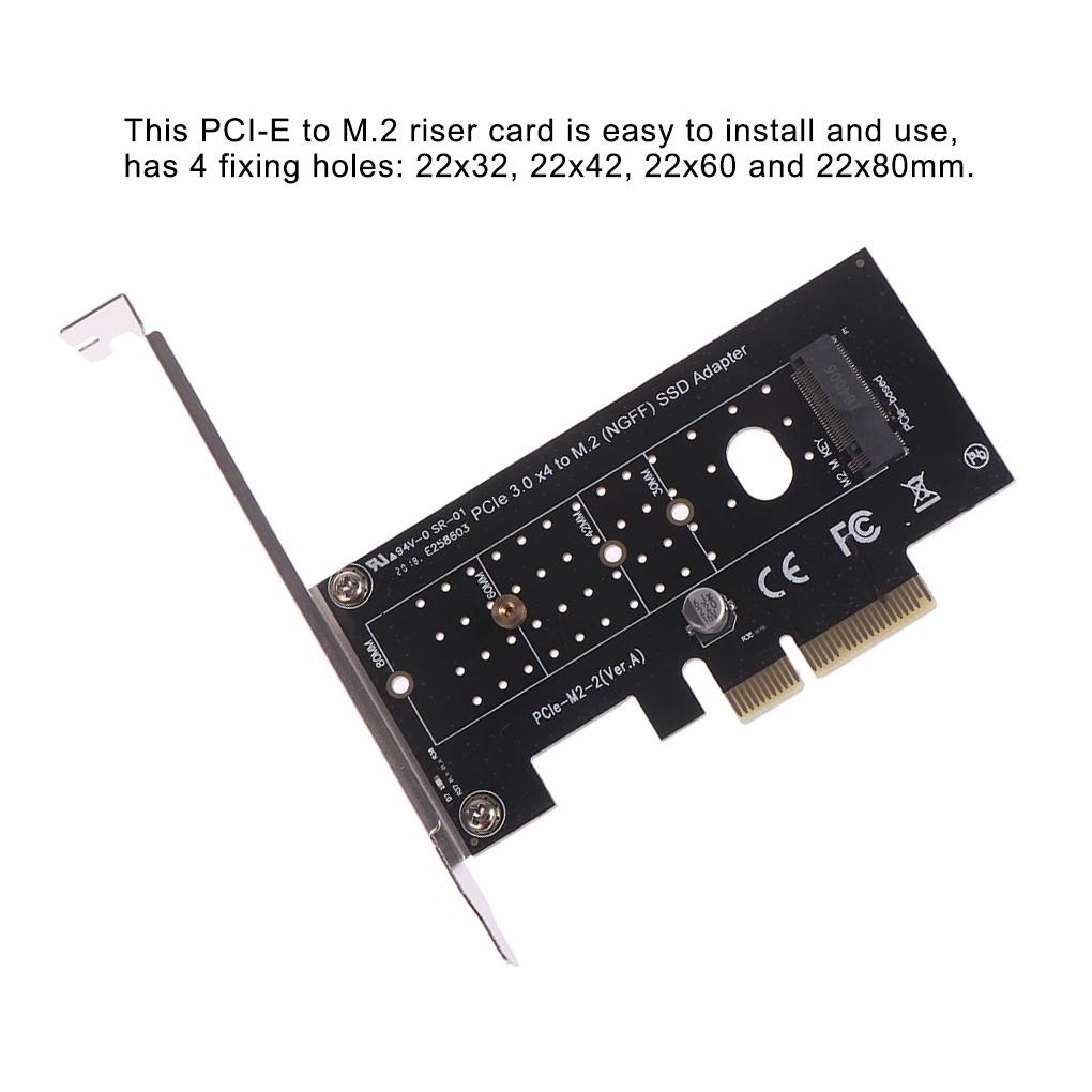 Card Mở Rộng PCI-E Sang M2 PCI-E x4 Sang M 2 NGFF SSD