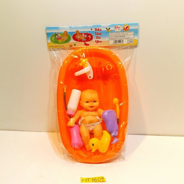 Đồ chơi chậu tắm bé yêu