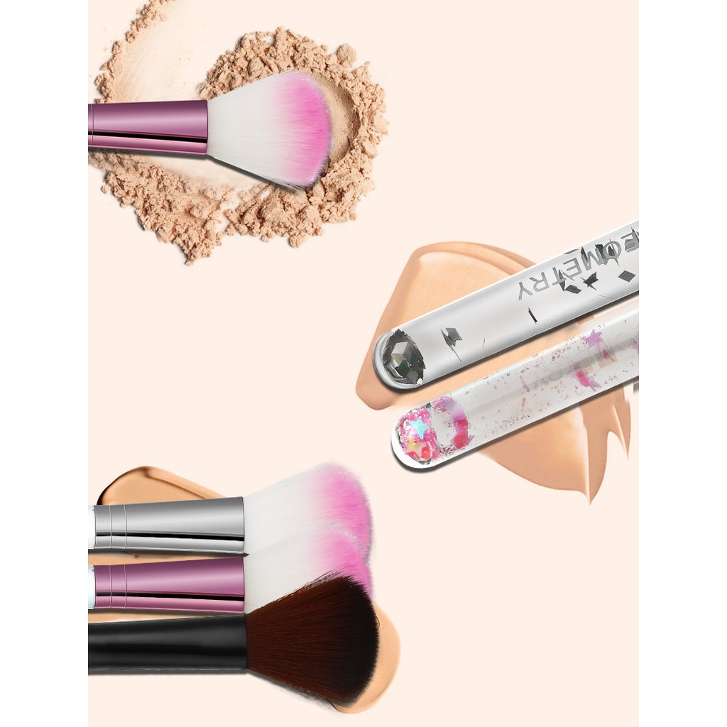 ✨ A2 Cọ Đánh Phấn Phủ Má Hồng Kim Tuyến Lameila No.112 Siêu Mềm Mướt