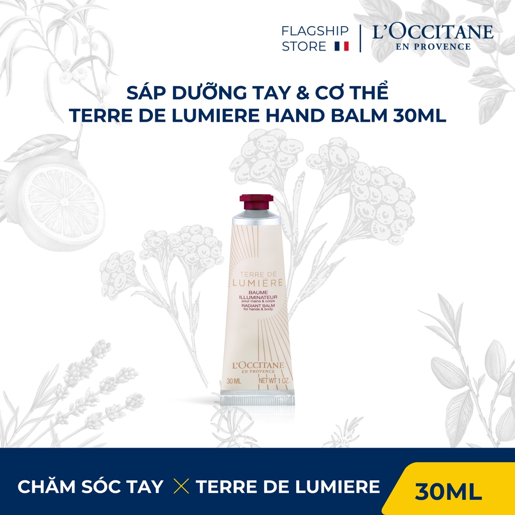 Kem dưỡng tay và dưỡng thể L'Occitane Terre De Lumiere L'eau 30ml