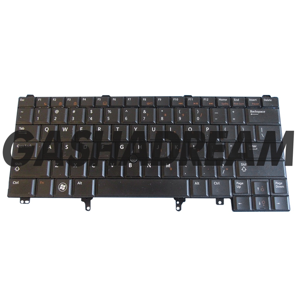 Bàn phím máy tính xách tay phiên bản US cho máy tính Dell Latitude E6320 E6230 E5420 E6330 E6440 E6430