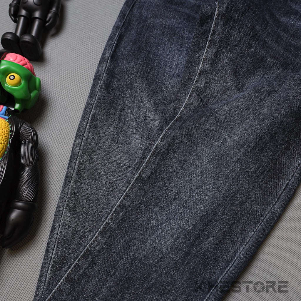 Quần Jeans Nam Khestore 7806 , Jeans Trơn Xanh Phong Cách Hàn Quốc Siêu Co Dãn | BigBuy360 - bigbuy360.vn