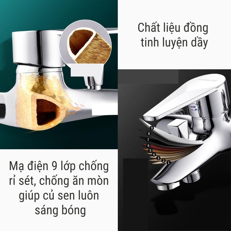 Củ sen nóng lạnh Suninlife bảo hành 3 năm