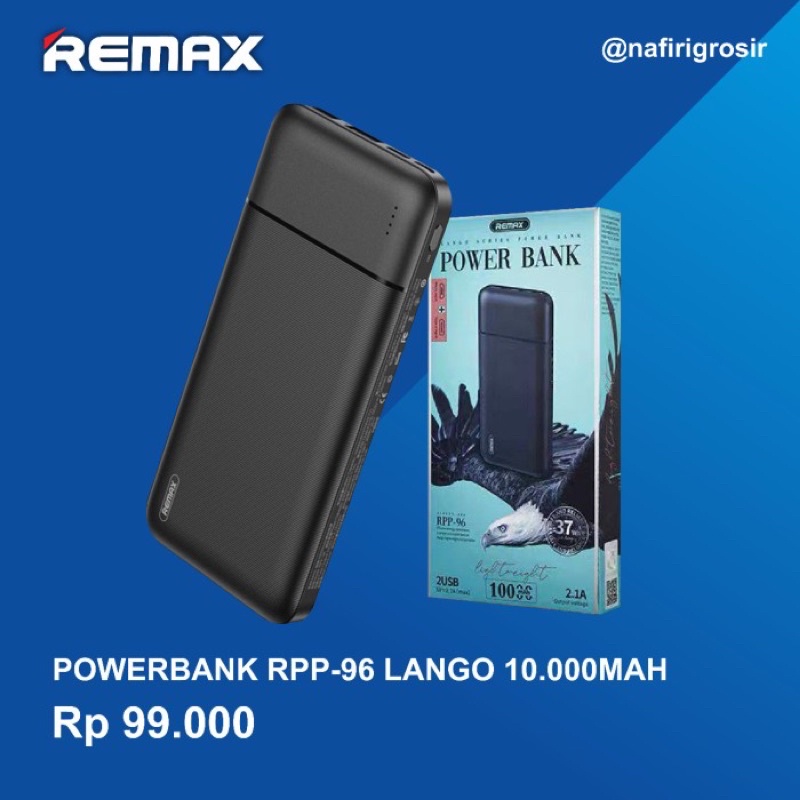 Pin sạc dự phòng Remax RPP-96 10000MAH