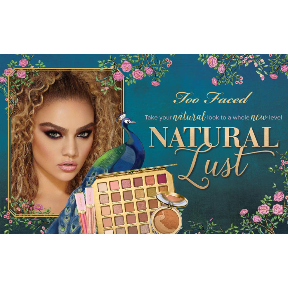 Too Faced Bảng Phấn Mắt Natural Lust - Naturally Sexy Eye Shadow Palette 30 Ô Màu