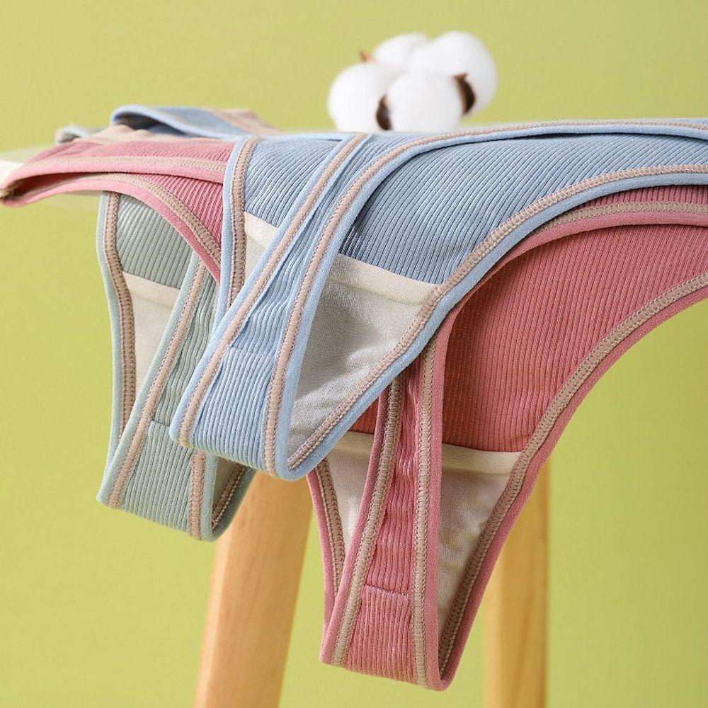 Quần Lót Cotton Lưng Thấp Thoáng Khí WMES15H Cho Nữ