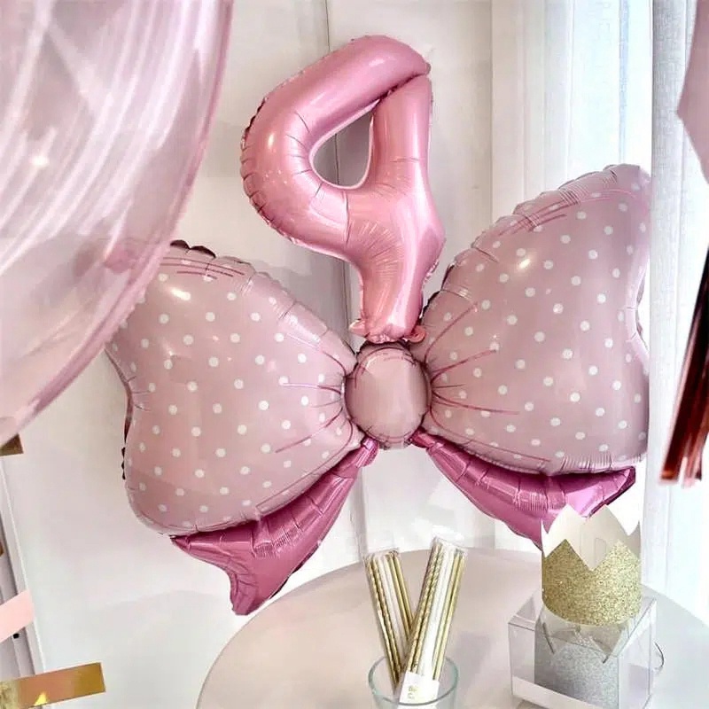 Bong Bóng Số 0-9 32 Inch Trang Trí Tiệc