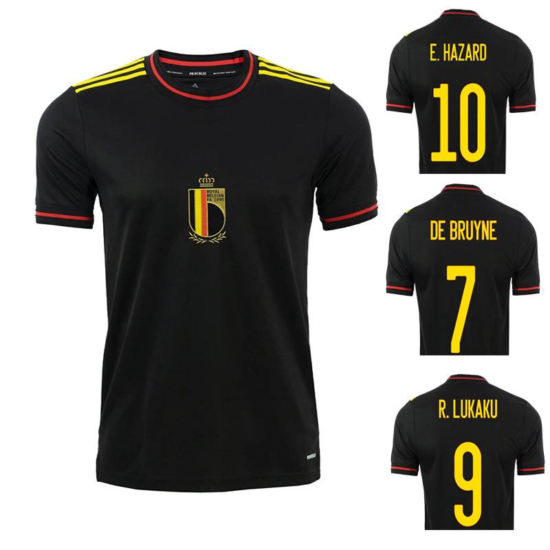 Áo Thun Thể Thao NP2 2022-2023 PN2 Họa Tiết Đội Tuyển Bỉ De Bruyne Hazard Lukaku