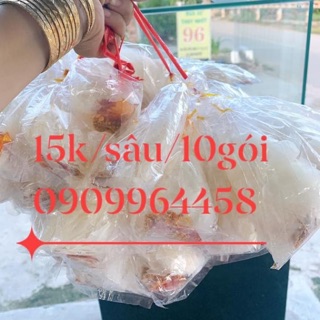 Bánh tráng muói sate 15k/sâu/10gói