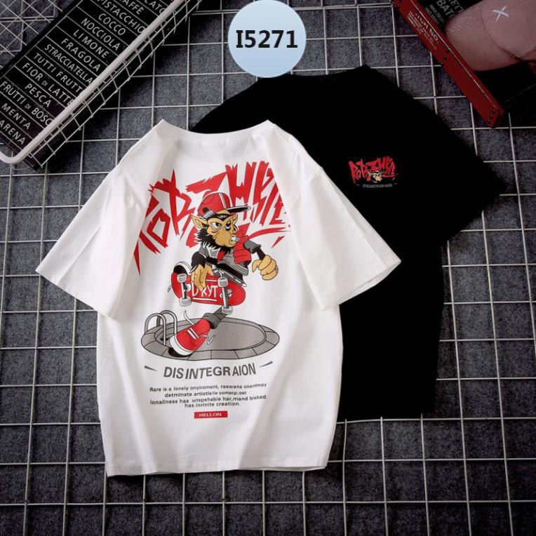 Album 5 kiểu Áo Thun Nam BASIS Tay Ngắn UNISEX vải Cotton dày mịn OVERSIZE màu trắng, màu đen ATGR