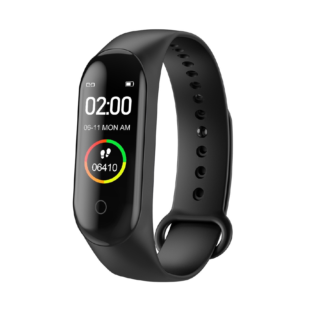 Vòng Đeo Tay Thông Minh Vitog M4 Hỗ Trợ Theo Dõi Nhịp Tim / Huyết Áp Chăm Sóc Sức Khỏe Kiểu Dáng Tiện Dụng