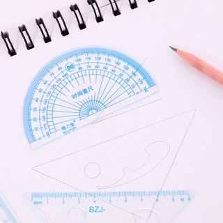 sét 4 thước kẻ ngộ nghĩnh