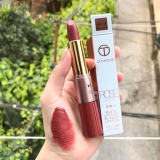 Son o.two.o 2in1 (thỏi & kem)