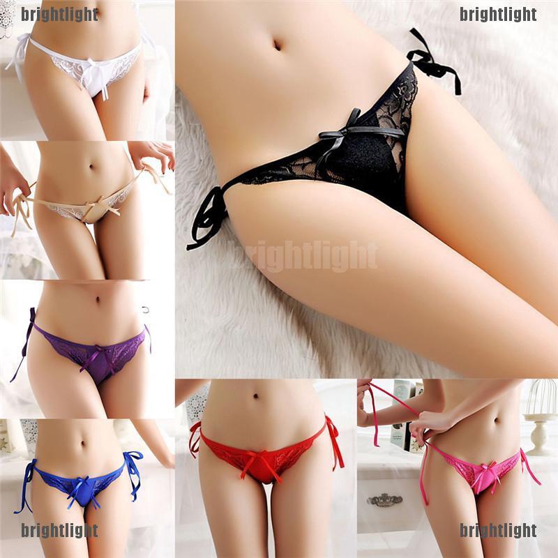 Quần Lót cotton Phối Ren Quyến Rũ Cho Nữ