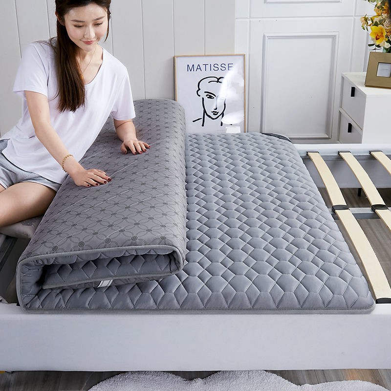mẫu mới năm 2021ஐ☍Đệm sợi ngải cứu thiên nhiên chống muỗi gia dụng Simmons tatami cột sống giường đôi đơn