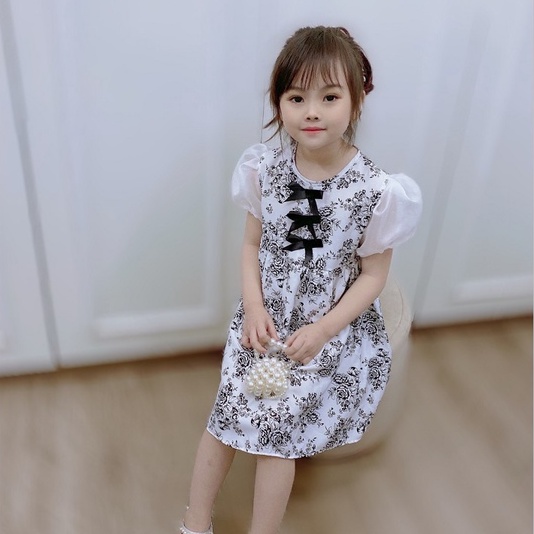 Váy đầm cao cấp cánh tiên cho bé xinh
