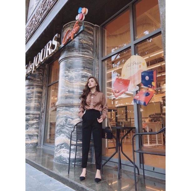 Quần Baggy Công Sở 5 Màu Siêu Đẹp Siêu Xinh CR04 CARLA