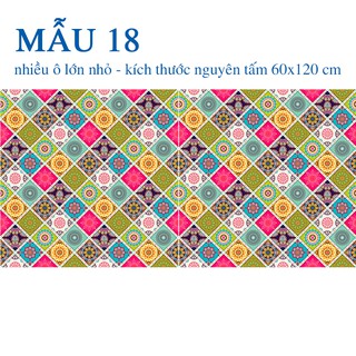 Decal gạch bông - Ms: DNK18 - KT: 60x120cm