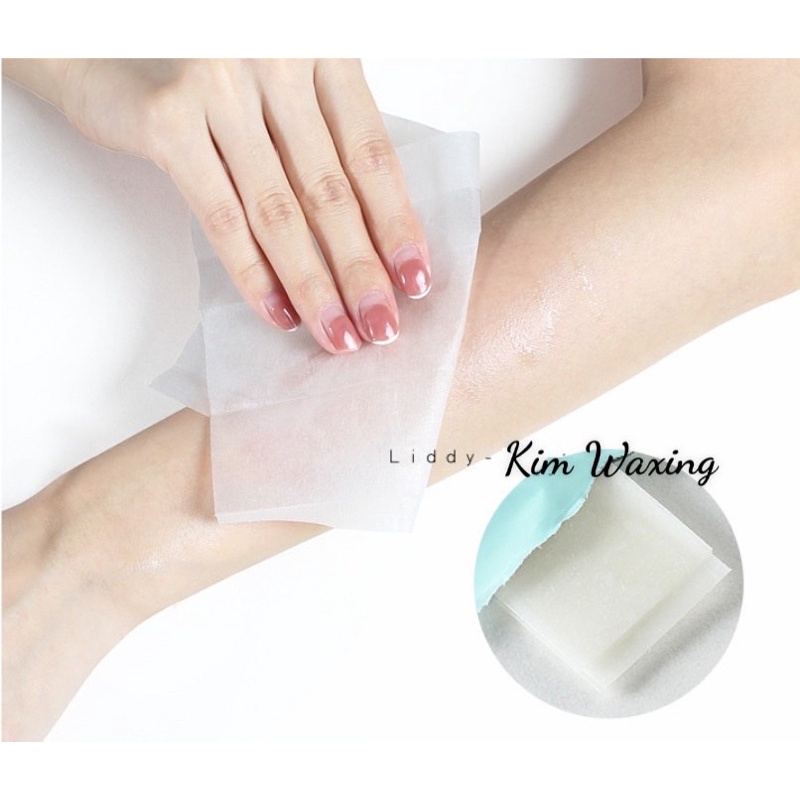 Set giấy diệt khuẩn và dưỡng làm dịu da sau wax Liddy