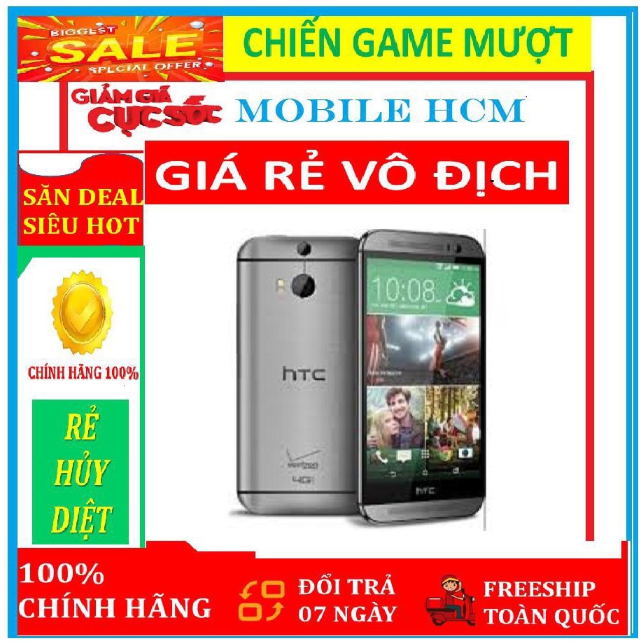 Điện thoại HTC ONE M8 hàng chính hãng- Bảo hành 12 tháng- Full box