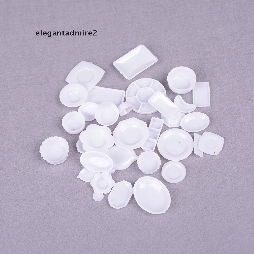 Set 33 Món Đồ Chơi Dụng Cụ Nhà Bếp Mini Cho Nhà Búp Bê