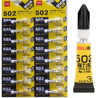 Keo dán đa năng 502 deli dính siêu chắc
