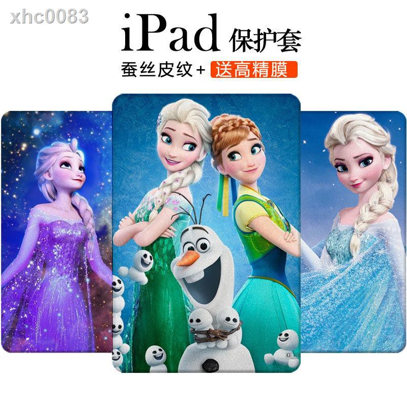 Bao Da Máy Tính Bảng In Hình Công Chúa Elsa Frozen Cho Apple Air4 / 3 Mini5 Mini 4 Dễ Thương