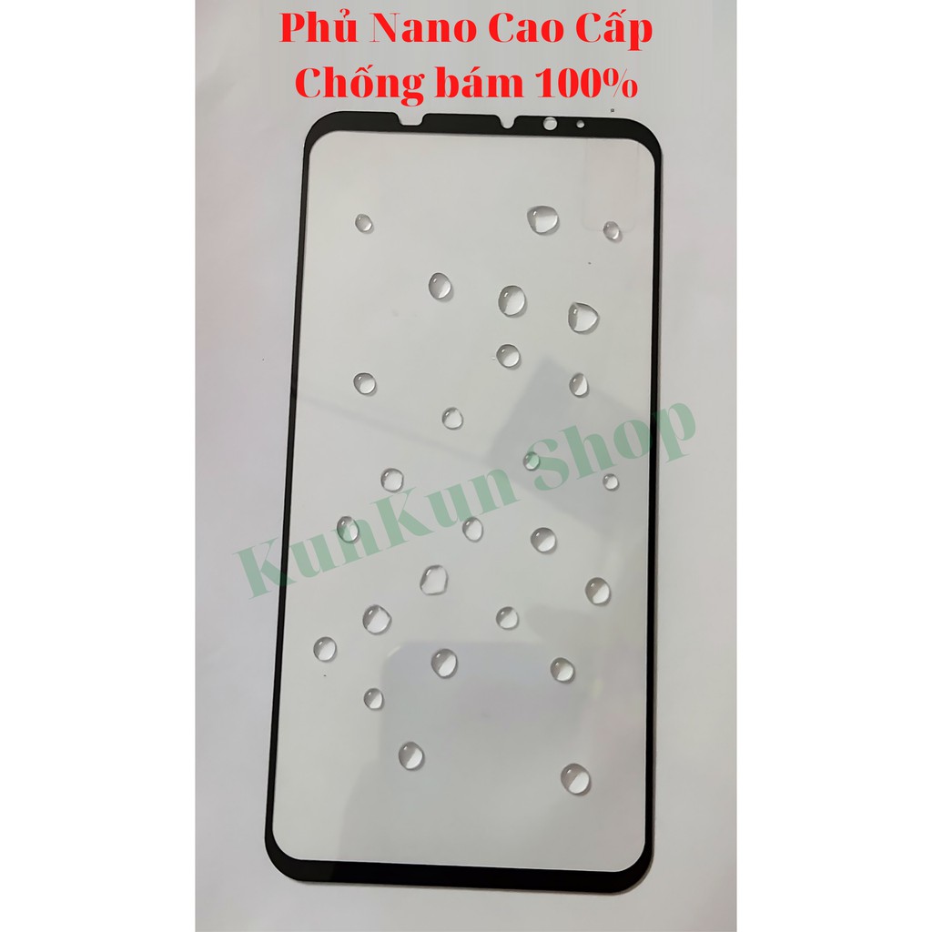 [Mã ELFLASH3 hoàn 10K xu đơn 20K] Kính cường lực Vsmart Live-[Freeship 50k]-Full màn hình - Phủ Nano cao cấp- Độ cứng 9H