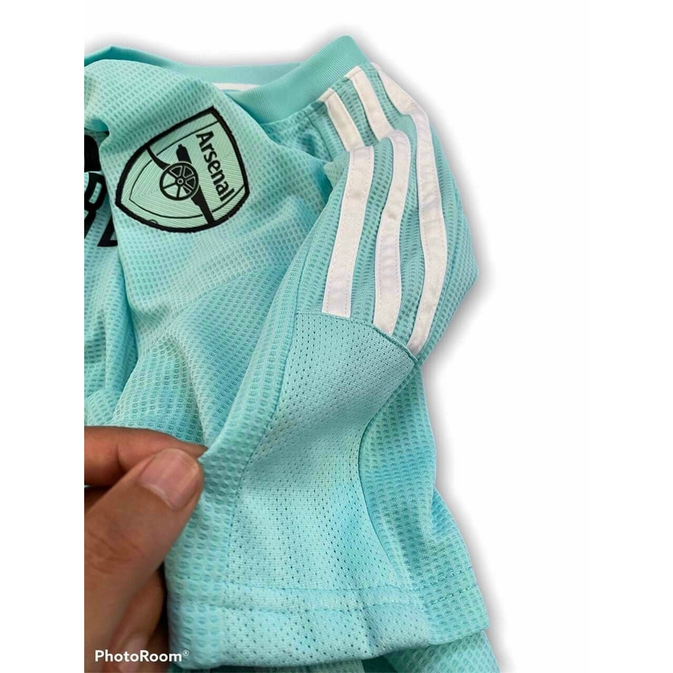 Áo Bóng Đá CLB Arsenal - Mẫu Training 2022 - Vải Polyester Gai Thái