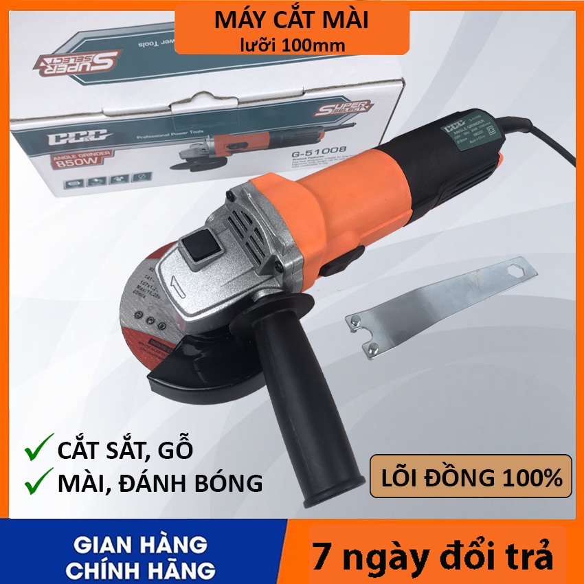 Máy cắt mài cầm tay máy mơn máy cắt tay  lưỡi cắt 100mm, dùng cắt mài gỗ, sắt, tường gạch... đầy đủ phụ kiện